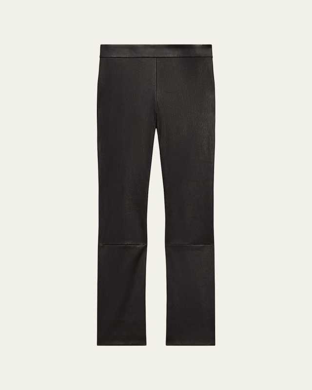 Urban Leather Slim Kick Pants